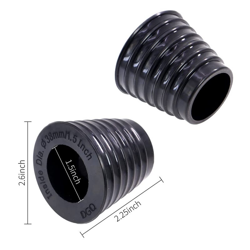 DGQ Patio Umbrella Cone Umbrella Wedge Plug for Patio Table Hole Opening 2-2.5 Inch (Black) - Image 3
